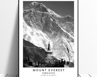 Mount Everest Classic Fridge Magnet Himalayas Mountain Climbing Gift #15689 Mount Everest Classic Fridge Magnet Himalayas Mountain Climbing Gift #15689
