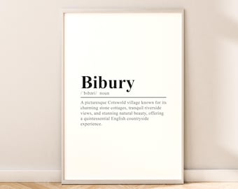 Bibury England Druck Wandkunst Bibury Reise-Druck Wandbehang Bibury Poster Minimalistischer Bibury Wand-Druck Bibury Kunst-Dekor Bibury Geschenk