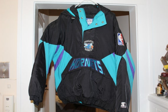 vintage hornets starter jacket