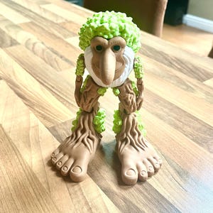 Brr brr patapim Italian Brainrot Articulated Action Figurine Viral TikTok Viral Meme Fans Collectible Trend Movable 3D Printed Toy Fun Gift