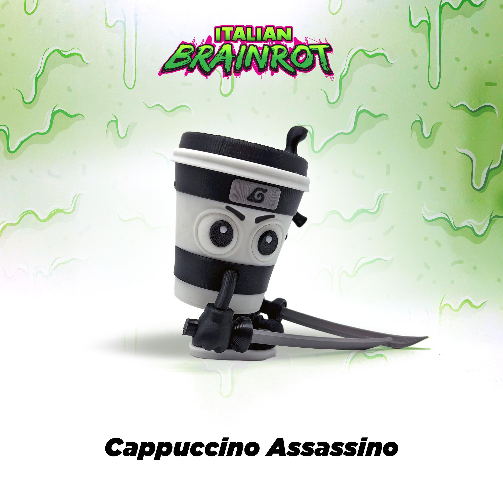 カプチーノアサシーノ イタリアンブレインロット 関節式フィギュア