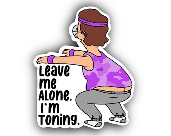 Bob’s Burgers inspired  MR FROND  Water Resistant  Vinyl Sticker