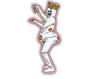 Jimbo Ghost Bologna Suit Sticker - RuPaul's Drag Race UK