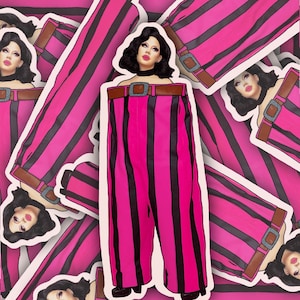 Ru Paul’s Drag Race inspired sticker WILLOW PILL finale season 14