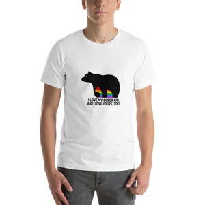 I Love My Queer Kid t-shirt met korte mouwen SAY GAY