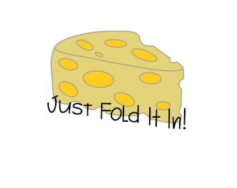 Schitt’s Creek Water Resistant Vinyl Sticker Fold in the Cheese