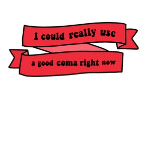 Schitt’s Creek Water Resistant  Vinyl Sticker Moira Rose coma