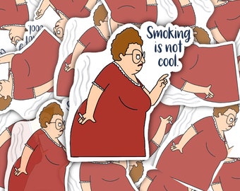 Bob’s Burgers inspired Ms LaBonz Water Resistant  Vinyl Sticker