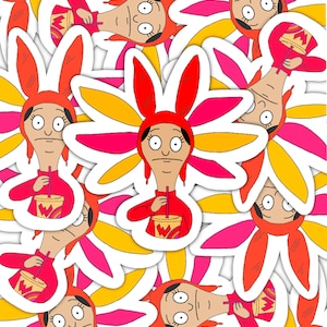 Louise Belcher Bob’s Burgers MOVIE inspired Water Resistant Vinyl Sticker
