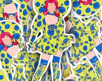 Ru Paul’s Drag Race inspired sticker WILLOW PILL  season 14