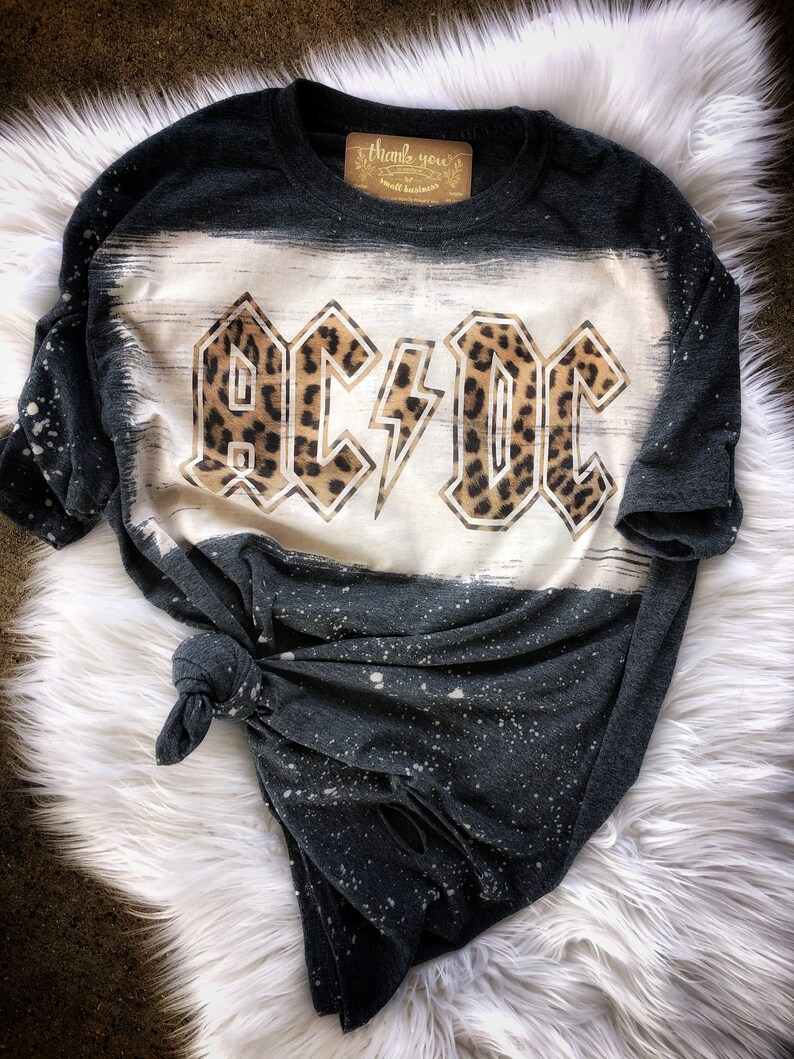 acdc leopard shirt