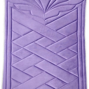 Alfombra de oración de lujo, súper suave y extra gruesa, acolchada, ideal para personas mayores y con problemas de rodilla. Regalo de Ramadán.