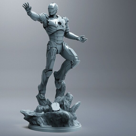iron man custom miniature mcp high quality 3d printed and etsy