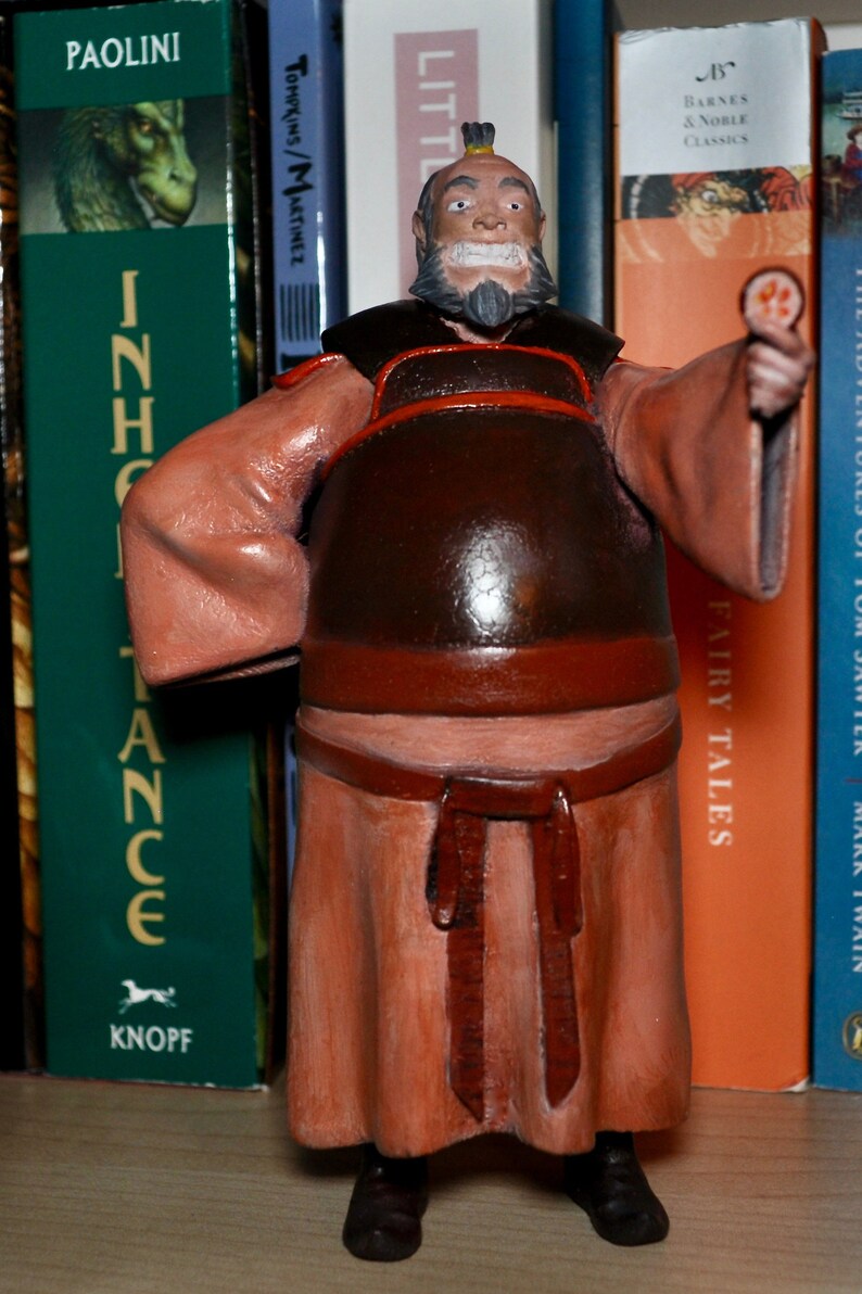 IROH Figure Avatar The Last Airbender Fan Art 7 Inches | Etsy