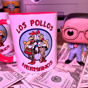 Breaking Bad Mug, Los Pollos Hermanos White Mug 11 oz, Walter White Mug, Breaking Bad Mug, Coffee Mug, Tea Mug, Ceramic Mug, White mug