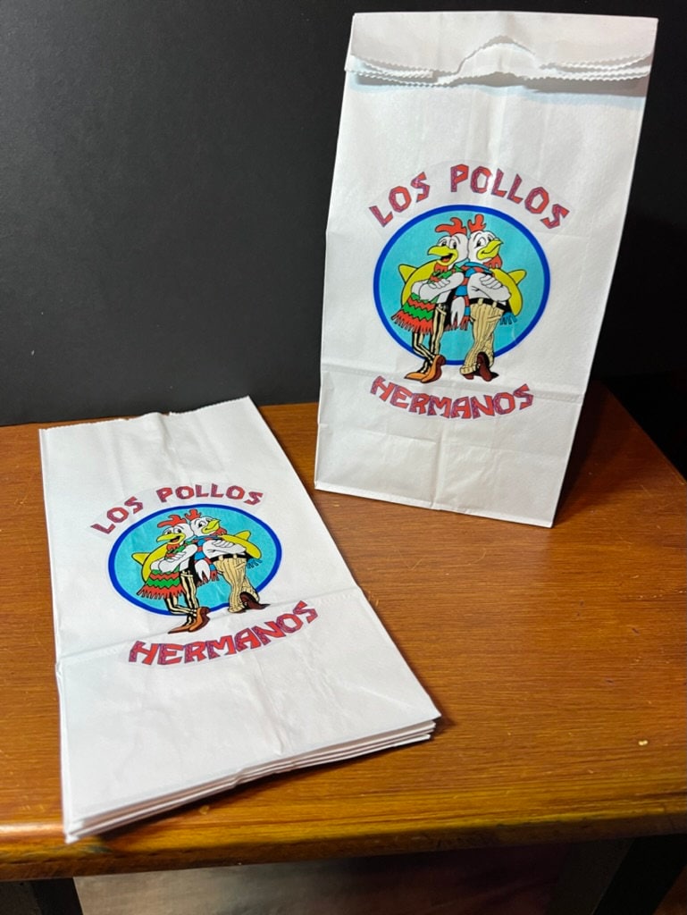 Breaking Bad Los Pollos Hermanos Bags (pack of 12 Bags
