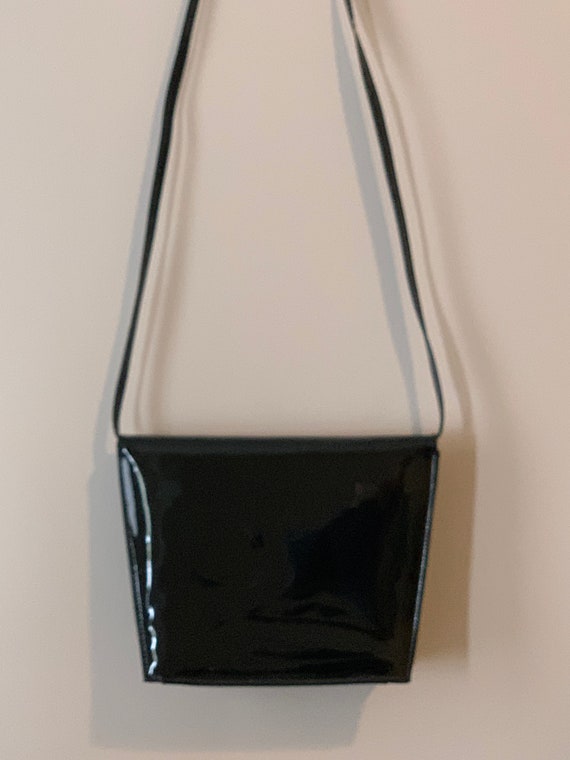 Black Shoulder Bag, Vintage Cabrelli Canada Handb… - image 6