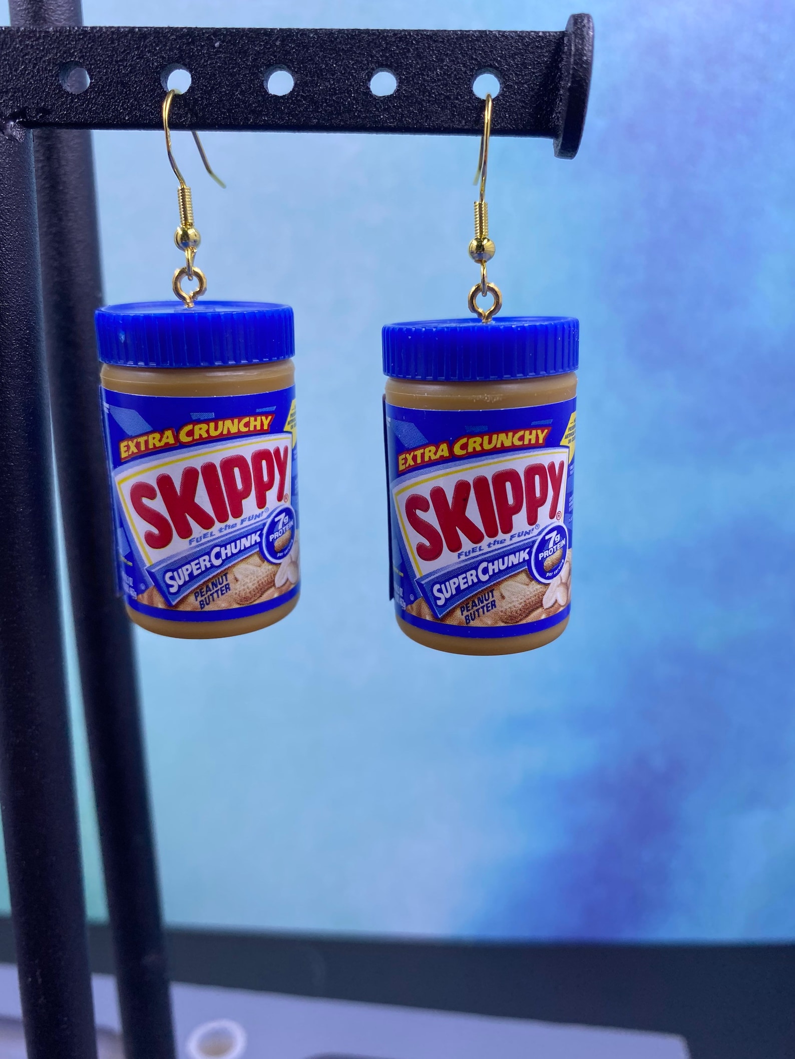 Mini Brand Earrings/peanut Butter Earrings/food Earrings/mini Etsy