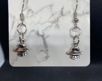 Spaceship earrings/ UFO earrings/ Alien earrings