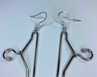 Hanger earrings, Pro choice earrings,Statement earrings,women’s choice earrings