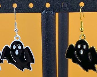 Ghost earrings,Halloween earrings,Spooky earrings,Ghoul earrings
