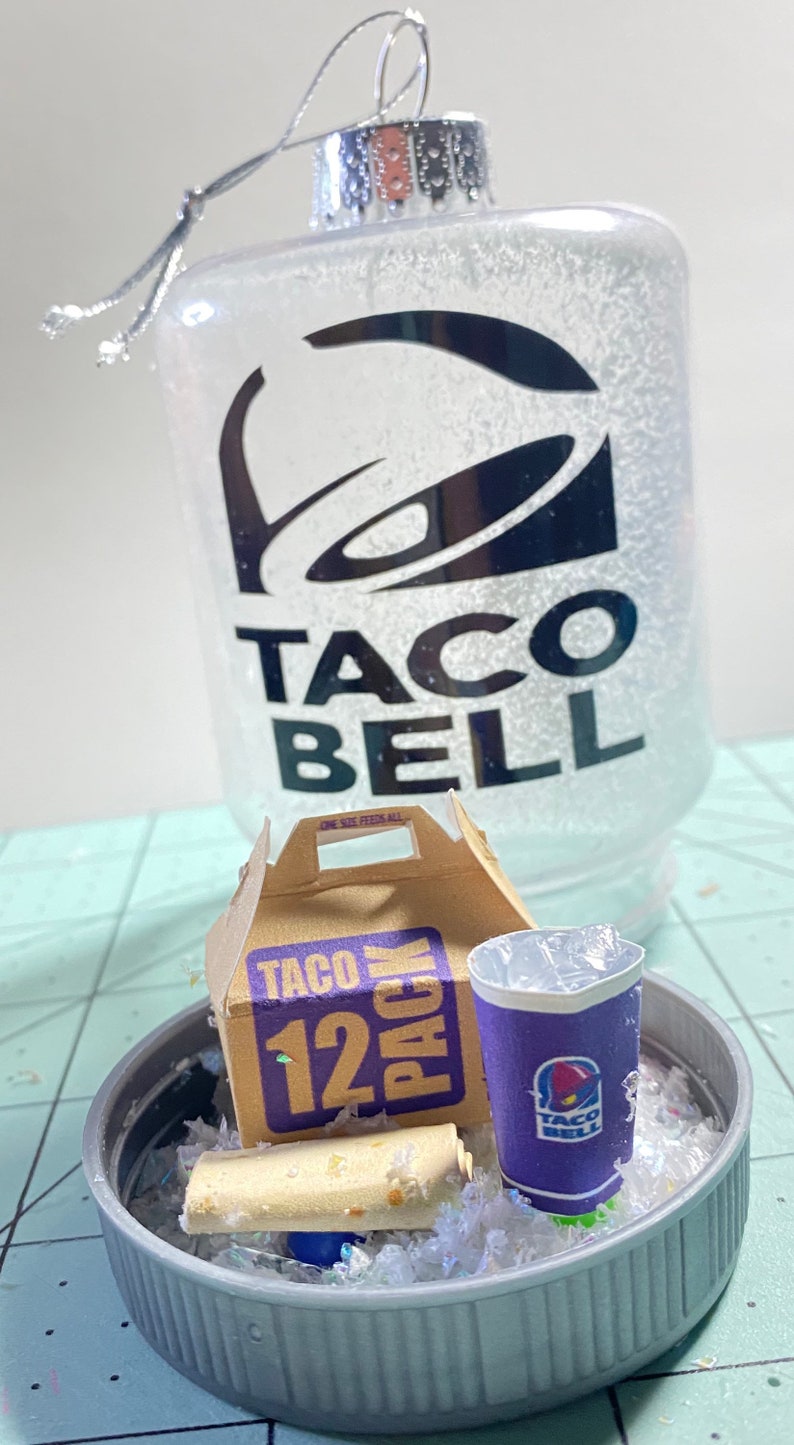 Taco Bell Christmas Ornament 