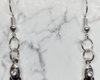 Rocket earrings / Spaceship Earrings