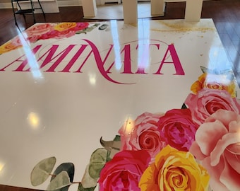 Floor decal, Floor sticker, Adhesive floor decal, Adhesive floor sticker, Removable vinyl decal, Removable vinyl sticker, floor mural