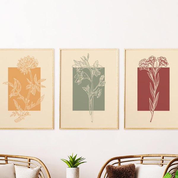 Triptych Wall Art Etsy