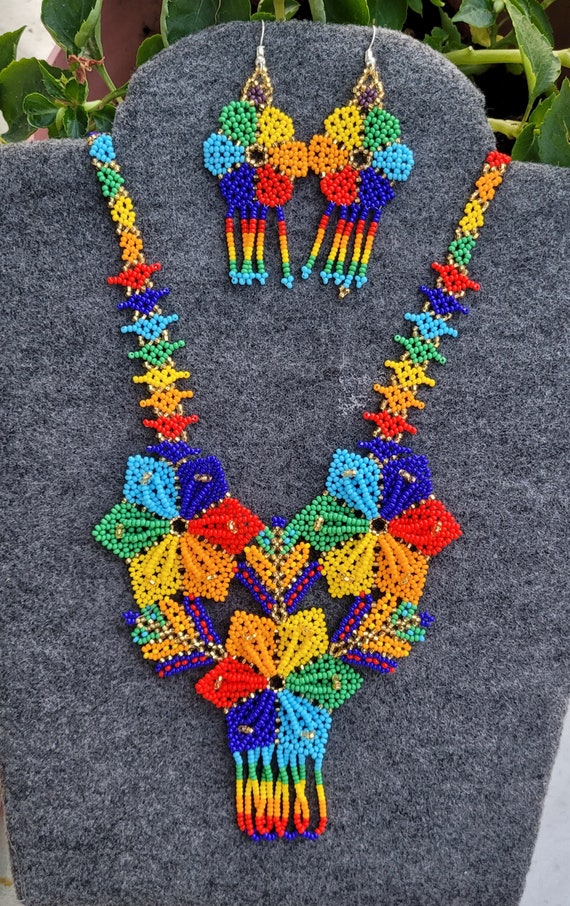 Mexican beaded jewelry sale
