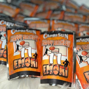 Custom Capri Suns | Personalized Capri Suns | Personalized Party Favors | Capri Sun Labels | Birthday Favors Baby Shower Favors Wedding