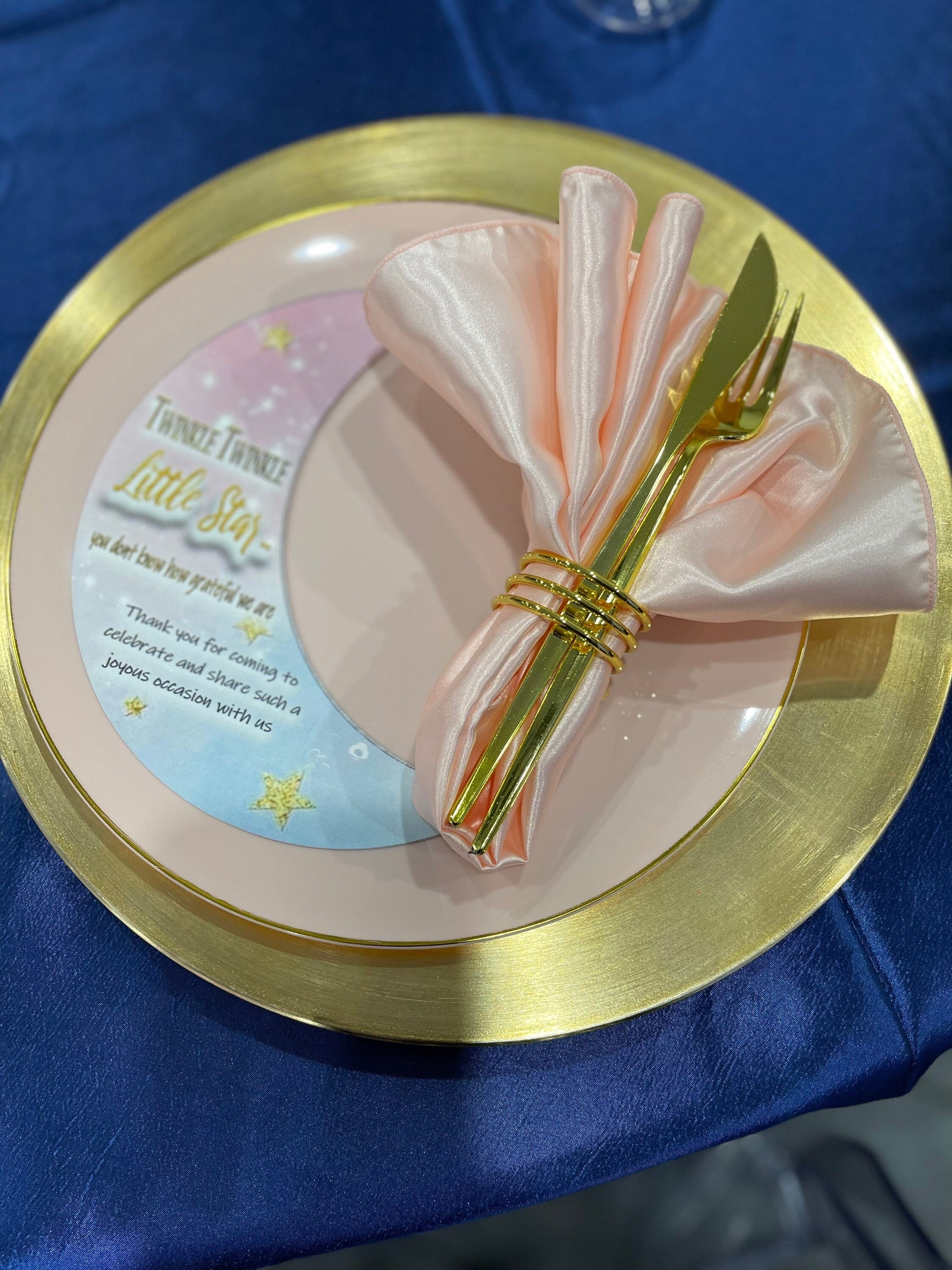 8 Inch Custom Charger Inserts Custom Plate Inserts Plate Decor Table