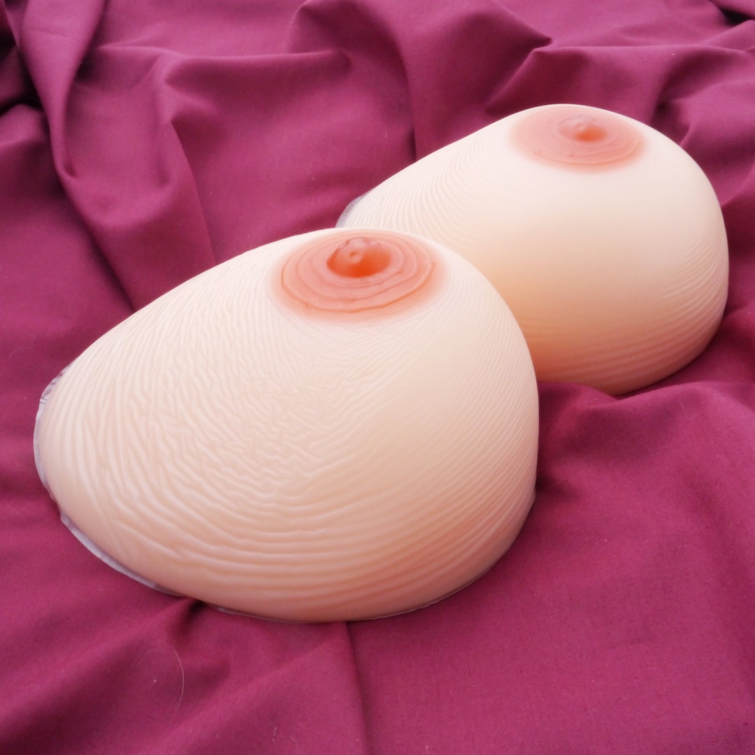 Silicone Breast Forms AA Cup Transgender Woman 300g Fake Boobs Enhancers