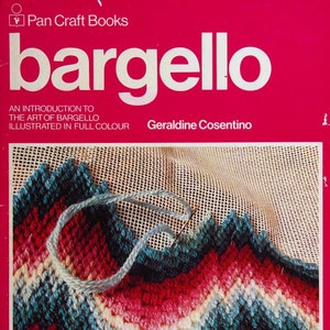 Vintage Step-By-Step Bargello; Bargello Patterns; Bargello designs; Bargello stitch; 64 page; 1974; DIGITAL FILE PDF