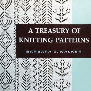 Vintage Knitting Patterns; Knitting design; Charted knitting; A treasury of knitting patterns; 300 Pages; 1968; DIGITAL FILE PDF
