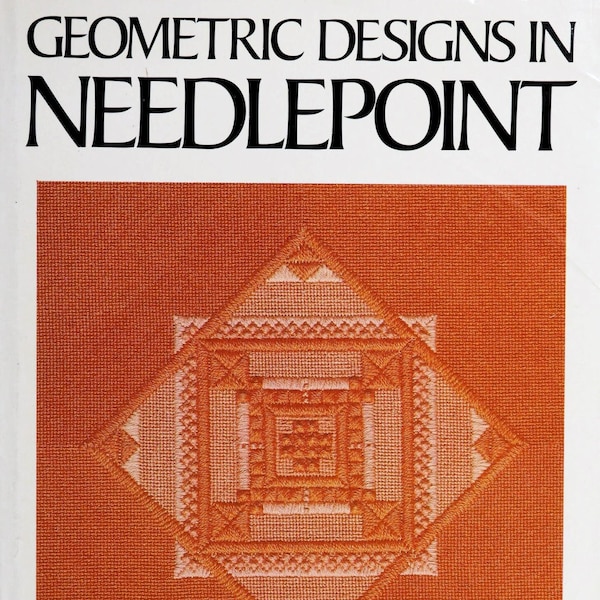 Geometric Needlepoint Etsy