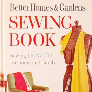 Sewing book; Dressmaking; Pattern making; Better Homes & Gardens Sewing Book; 320 pages; 1961; Vintage EBOOK on PDF