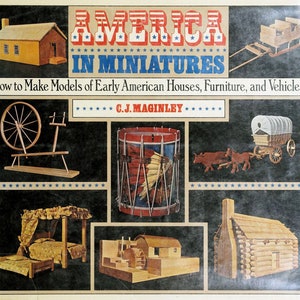 PDF, Dollhouse; Construction house; Building Miniature Houses and Furniture; America in Miniatures; 100 pages;