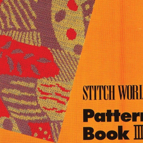 Machine Knitting Patterns Book Stitch Pattern Book 9 Etsy
