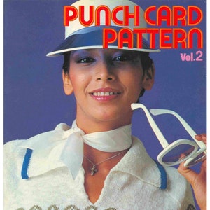 pdf, vintage machinaal breien; Machinebreipatronen; Ponskaart 24; Brother-ponskaartpatroon, deel 2; 54 pagina's;