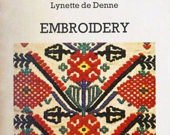 Embroidery stitches; Diagrams stitches; Needlework; The stitches of creative embroidery; Embroidery; 178 pages; 1977; Vintage Ebook on PDF