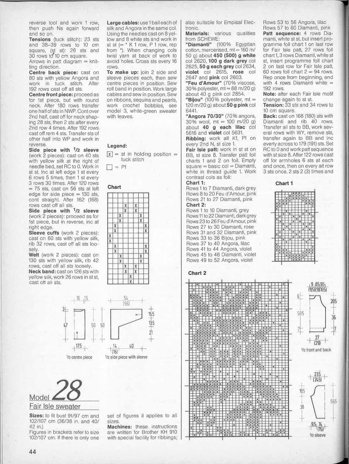 30 Machine Knitting Patterns Machine Knitting Design Machine | Etsy