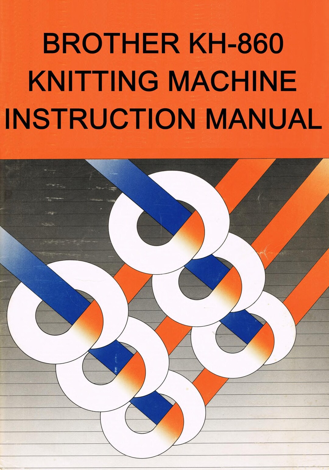 Vintage Knitting Machine Techniques Punchcard Brother Knitting Machine