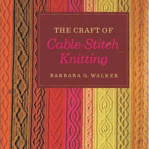 Vintage 200 Knitting Pattern; Designer Knitwear; Knitting design; The craft of cable-stitch knitting; 128 Pages; 1971; DIGITAL FILE PDF