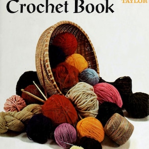 PDF; Vintage Crochet design; Crochet techniques; Crochet patterns; Сrocheting; Сrochet book; 309 pages;