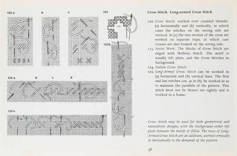 200 Embroidery stitches Scheme embroidery Handbook of stitches 200 embroidery stitches 78 pages 1970 Vintage Ebook on PDF image 3
