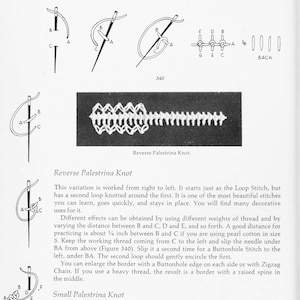 Vintage Embroidery patterns Embroidery stitches The stitches of creative embroidery 212 pages 1964 DIGITAL FILE PDF image 10