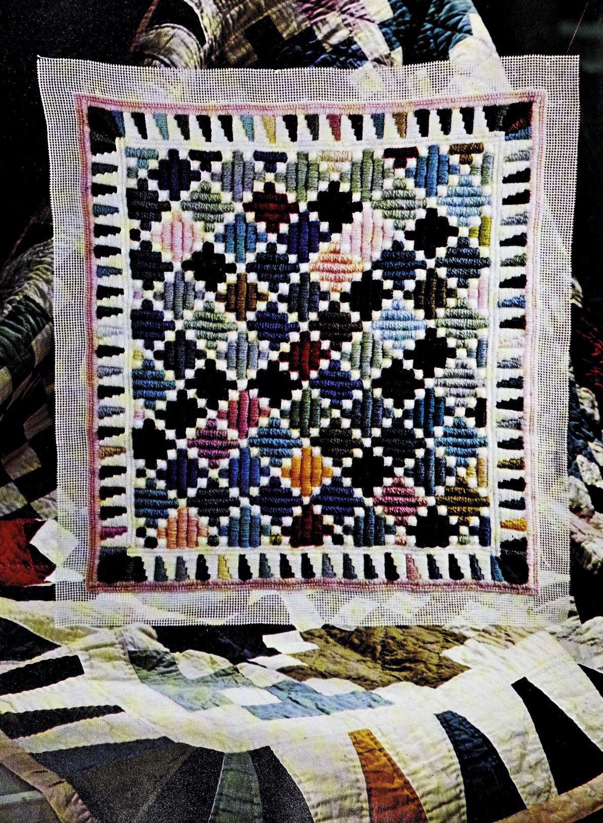 Vintage Needlepoint Patterns Needlepoint Design Needlepoint Etsy