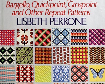 Vintage 101 aufregende Designs in Bargello, Quickpoint, Grospoint; Nadelspitzenmuster; Nadelspitze; 142 Seiten; DIGITALE DATEI PDF