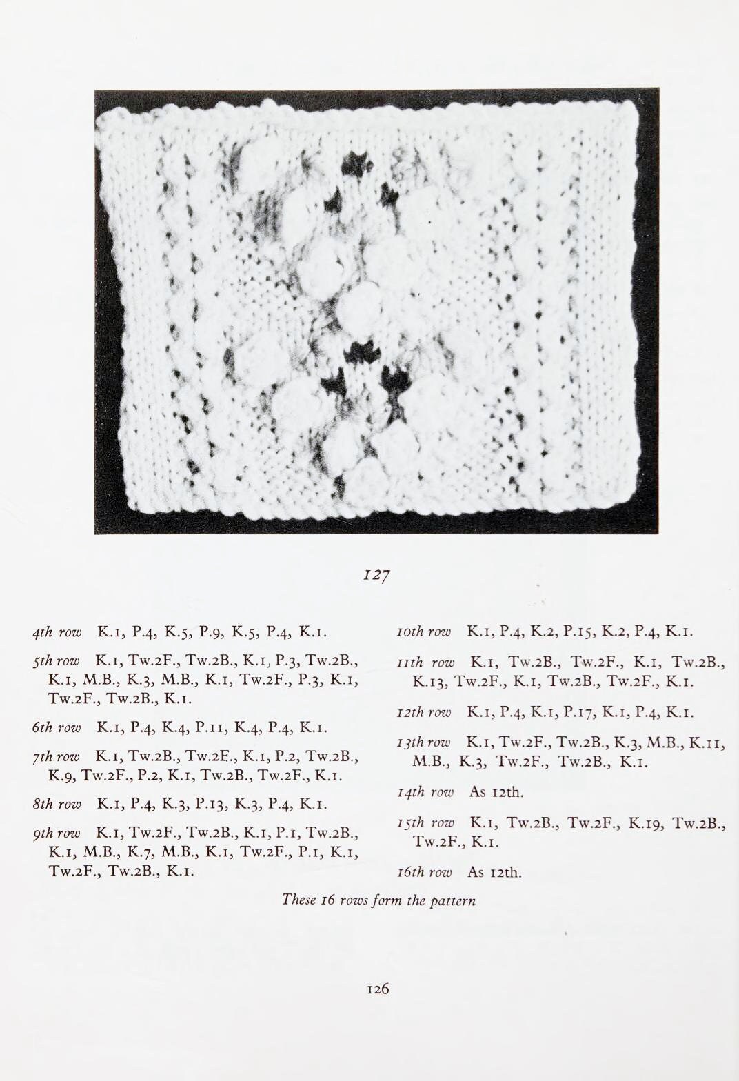knitting design